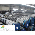 liaocheng 88.9*5.49 SAE 1045 black painted seamless steel pipes